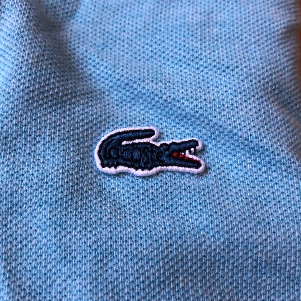 Boys Lacoste for J Crew polo shirt